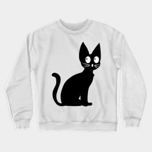 Cute Black Cat Crewneck Sweatshirt